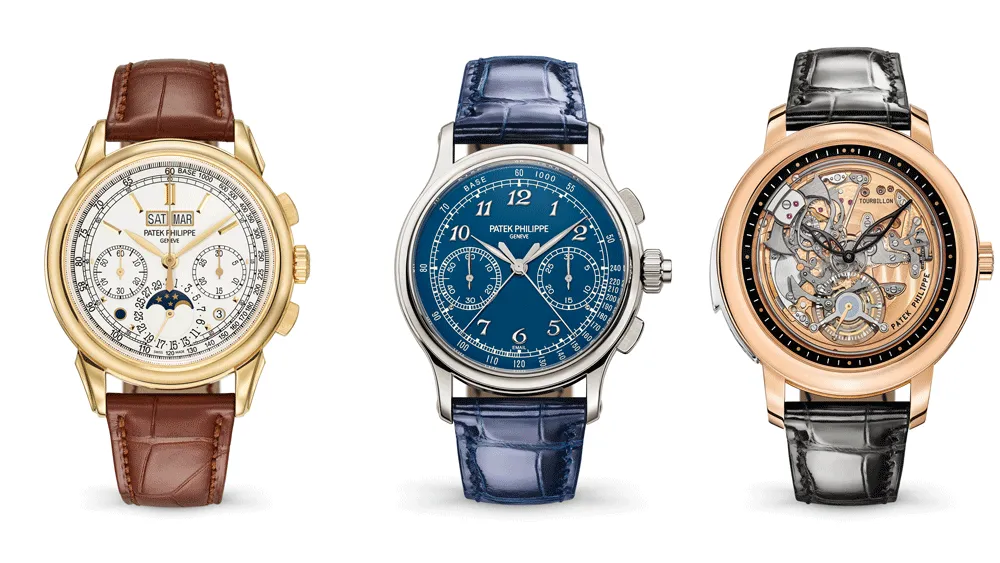 Memperkenalkan tiga Komplikasi Besar baru Patek Philippe